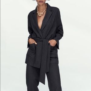NWT - Zara Pinstripe Blazer